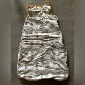Gro company Gray and White Squirrel Print Sleeping Sack